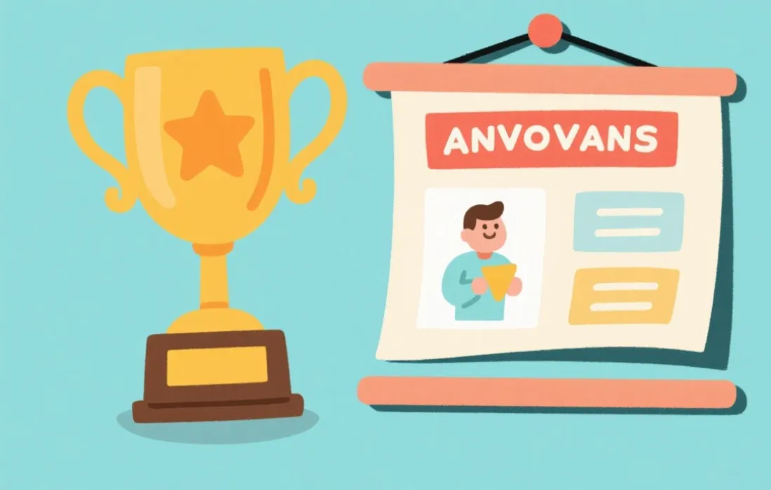 大奖公示与公告示意