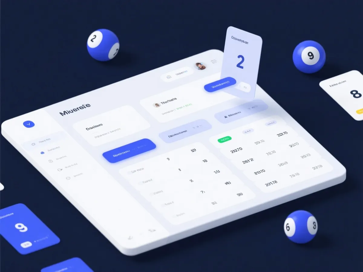 澳洲幸运5查询界面示意图